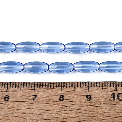 Transparent Glass Beads Strands&nbsp;GLAA-T028-15T-03