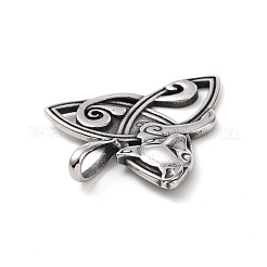 304 Stainless Steel Pendants&nbsp;STAS-J039-03AS