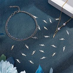 100Pcs 2 Colors Brass Charms&nbsp;KK-HY0001-27
