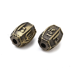 Tibetan Style Rack Plating Brass Bead&nbsp;KK-Q805-01AB