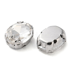 Oval Sew on Rhinestone&nbsp;RGLA-L028-02C-01