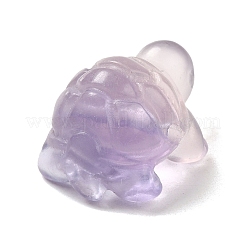 Natural Fluorite Carved Healing Tortoise Figurines&nbsp;WG28275-01