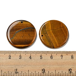 Natural Tiger Eye Pendants&nbsp;G-B071-01M