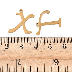 26Pcs 201 Stainless Steel Pendants&nbsp;STAS-I345-01G
