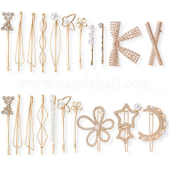 Zinc Alloy Hair Bobby Clips&nbsp;PHAR-SP0001-09