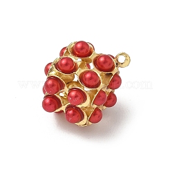 ABS Imitation Pearl Pendants&nbsp;KK-K293-43A