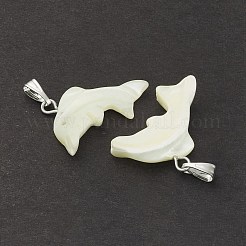 Natural Trochid Shell/Trochus Shell Pendants&nbsp;SSHEL-K027-14