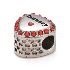 12Pcs 12 Style 304 Stainless Steel European Beads Sets&nbsp;STAS-F278-29P