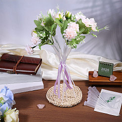 50Pcs PP Plastic Flower Water Tubes&nbsp;AJEW-GL0002-97C