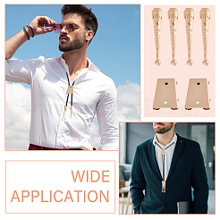 DIY Alloy Bolo Tie Making Finding Kit&nbsp;FIND-CA0009-03KCG