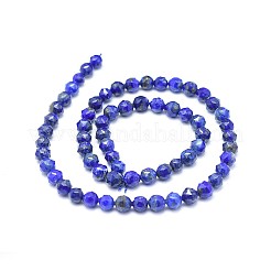 Natural Lapis Lazuli Beads Strands&nbsp;G-I249-B11-03