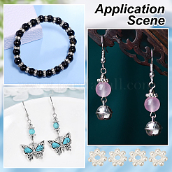 30Pcs 925 Sterling Silver Beads&nbsp;STER-GO0001-42
