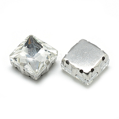 Sew on Rhinestone&nbsp;LS-RGLA-T037-12x12mm-01