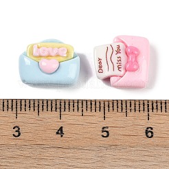 Opaque Resin Decoden Cabochons&nbsp;CRES-M036-07