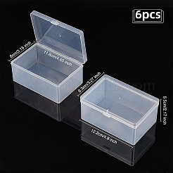 Transparent Plastic Bead Containers&nbsp;CON-WH0074-62