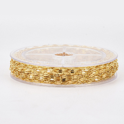 Brass Dapped Chains&nbsp;CHC-T008-01G-1