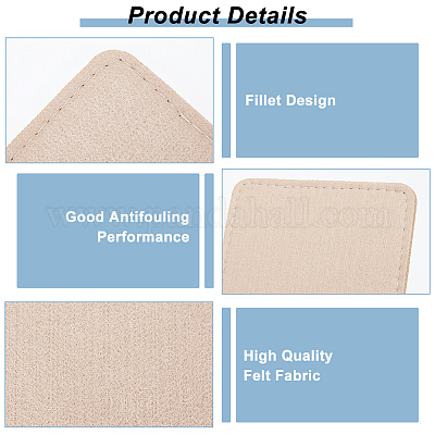 Felt Inserts Bag Bottom&nbsp;DIY-WH0308-167B-01-1