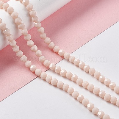 Faceted(32 Facets) Glass Beads Strands&nbsp;EGLA-J042-35B-03-1