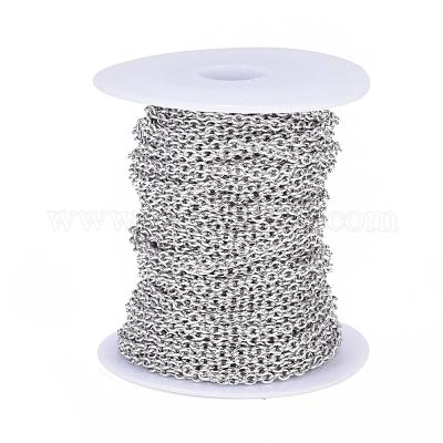 Tarnish Resistant 304 Stainless Steel Cable Chains&nbsp;CHS-P003-02P-1