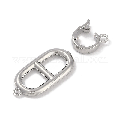 Brass Fold Over Clasps&nbsp;FIND-U017-16P-01-1
