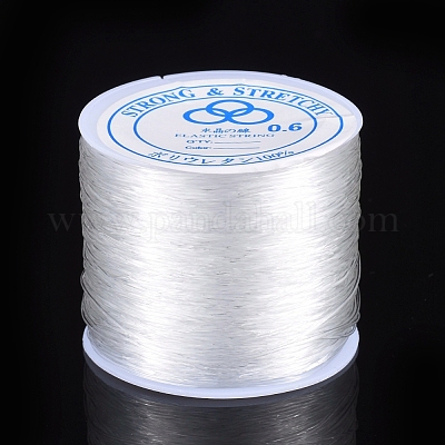 Elastic Stretch Polyester Crystal String Cord&nbsp;EW-0.6D-1-1