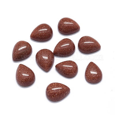 Synthetic Goldstone Cabochons&nbsp;G-O175-22-15-1