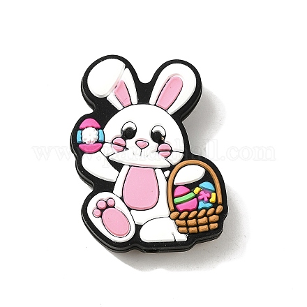 Easter Themed Silicone Focal Beads SIL-L006-A01-1