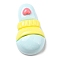 Musical Theme Opaque Resin Cabochons, Microphone, Light Cyan, 23.5x13.5x7.5mm