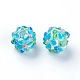 Handmade Bumpy Lampwork Beads&nbsp;LAMP-E021-07L-1