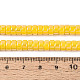 AB Color Plated Opaque Glass Beads Strands&nbsp;GLAA-T026-3x6mm-P13-4