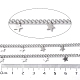 304 Stainless Steel Curb Chains&nbsp;CHS-G041-02P-01-2