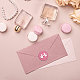 Brass Wax Seal Stamp with Handle&nbsp;AJEW-WH0184-0988-3