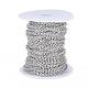 Tarnish Resistant 304 Stainless Steel Cable Chains&nbsp;CHS-P003-02P-2