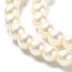 Eco-Friendly Dyed Glass Pearl Round Beads Strands&nbsp;HY-A002-6mm-RB041