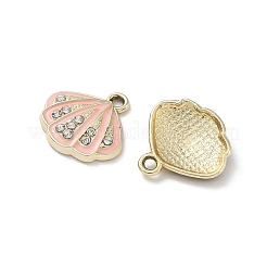 Alloy Enamel Rhinestone Pendants&nbsp;FIND-L024-14G