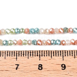 Electroplate Glass Beads Strands&nbsp;X-GLAA-T023-A16-07