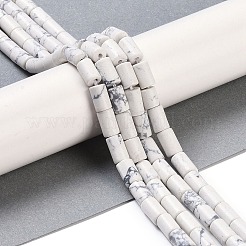 Natural Howlite Beads Strands&nbsp;G-C128-A37-01