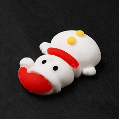 Christmas Theme Opaque Resin Cabochons&nbsp;RESI-C023-01C
