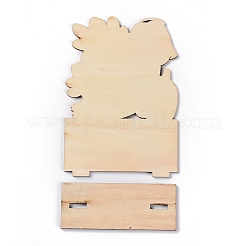 Natural Wood Display Decorations&nbsp;DJEW-O001-25