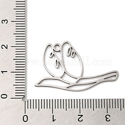 Non-Tarnish 201 Stainless Steel Pendants&nbsp;STAS-B049-01P