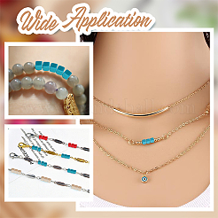 Synthetic Turquoise Beads Strands&nbsp;G-AR0006-09B