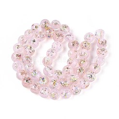 Handmade Foil Lampwork Beads&nbsp;LAMP-T021-31G
