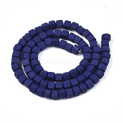 Handmade Polymer Clay Beads Strands&nbsp;X-CLAY-S092-78