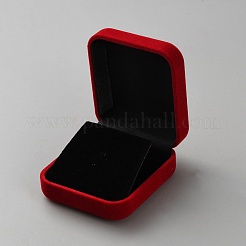 Velvet Jewelry Box&nbsp;CON-WH0085-111