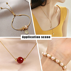 36Pcs 3 Styles 304 Stainless Steel Beads&nbsp;STAS-PH0005-71
