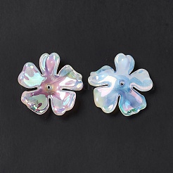 Opaque Acrylic Bead Caps&nbsp;OACR-C009-14