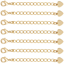 20Pcs Brass Chain Extender&nbsp;KK-BBC0022-89