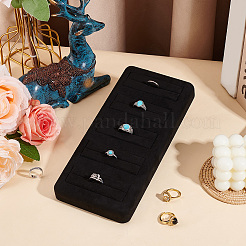 5-Slot Microfiber Ring Display Stands&nbsp;RDIS-WH0015-02A