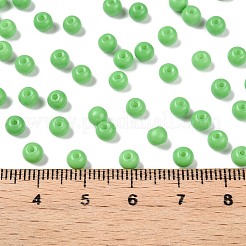 Opaque Baking Paint Glass Beads&nbsp;DGLA-T004-03Q