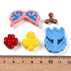 Opaque Acrylic Beads&nbsp;X-OACR-T028-37-1